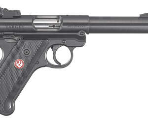 Ruger Mark IV Target .22 LR 5.5″ Bull Barrel Blued - Machine Gun - California Gun Shop