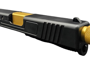 Slide Fits Glock 19 Gen3 Fully Assembled Radius in Gold - California Gun Shop