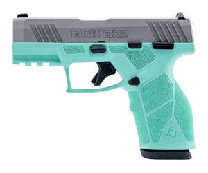 Taurus GX2 9mm Compact Cyan Frame, Stainless Slide, 13rd - Machine Gun - California Gun Shop