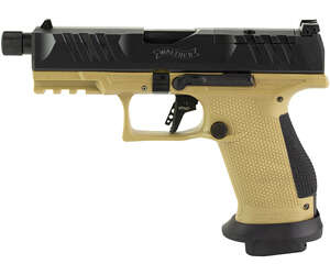 Walther PDP Pro SD Compact 9mm 4.6in Threaded FDE/Black - Machine Gun - California Gun Shop