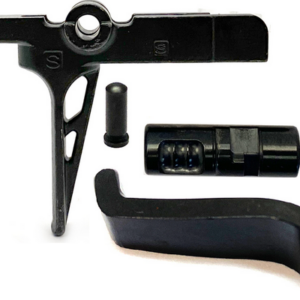 Super Safety Curved Face Trigger Kit D2 Steel – Active Reset Trigger For AR-15 FRT - AR-15 Parts - California Gun Shop