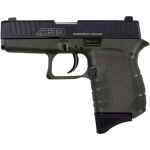 Diamondback DB9 Gen IV 9mm 3.1in OD Green 6+1 - Machine Gun - California Gun Shop