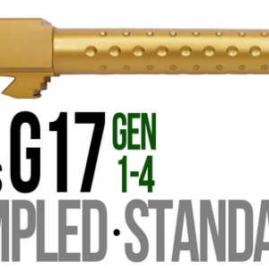 Fits Glock 19 9mm Thick Spiral Flush Fit Barrel in Flat Gray - Glock Barrels - California Gun Shop