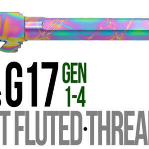 Fits Glock 17 9mm Match 5 Sided Flat Fluted Barrel in Python - Glock Barrels - California Gun Shop