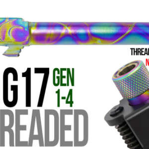 Fits Glock 17 9mm Match Barrel in Python - Glock Barrels - California Gun Shop