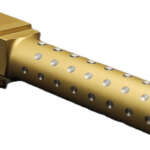 Fits Glock 17 9mm Match Thin Spiral Fluted Threaded Barrel  in Radio Active - Glock Barrels - California Gun Shop