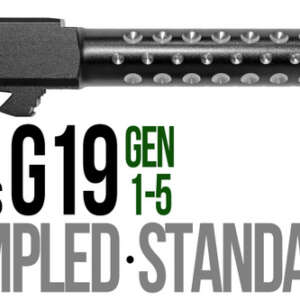 Fits Glock 19 9mm Match Straight Fluted Barrel Threaded 2 Tone - Glock Barrels - California Gun Shop