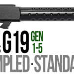 Fits Glock 19 9mm Match Thick Spiral Fluted Barrel Threaded 2 Tone - Glock Barrels - California Gun Shop