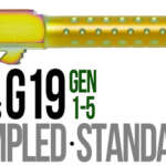 Fits Glock 19 9mm Match Straight Fluted Barrel Threaded in Plum - Glock Barrels - California Gun Shop