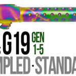 Fits Glock 19 9mm Match Golf Ball Dimpled Barrel Threaded in Python - Glock Barrels - California Gun Shop