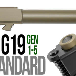 Fits Glock 19 9mm Flush Fit Barrel in Chameleon - Glock Barrels - California Gun Shop