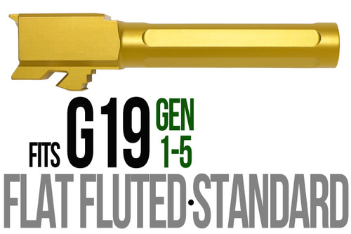 Fits Glock 19 9mm Flush Fit Barrel in Python Fits Glock 19 9mm Flush Fit Barrel in Python - Glock Barrels - California Gun Shop