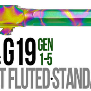 Fits Glock 17 9mm Flush Fit Barrel in Radio Active - Glock Barrels - California Gun Shop