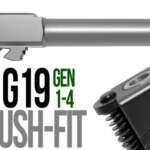 Fits Glock 19 9mm Flush Fit Barrel in Gold - Glock Barrels - California Gun Shop