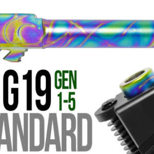 Fits Glock 19 9mm Match Straight Fluted Barrel - Glock Barrels - California Gun Shop