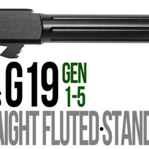 Fits Glock 43 43x 9mm Straight Fluted Barrel Threaded - Glock Barrels - California Gun Shop