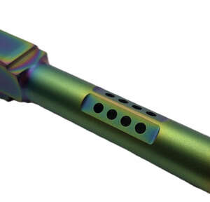 Fits Glock 17 9mm Match Thin Spiral Fluted Threaded Barrel  in Black - Glock Barrels - California Gun Shop