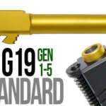 Fits Glock 19 New  9mm Match Grade Barrel threaded in Dark Earth - Glock Barrels - California Gun Shop