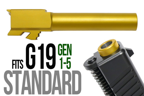 AR9 4.5" 9mm 9x19 1:10 1/2x28 Barrel 416 Stainless Steel Black AR9 4.5" 9mm 9x19 1:10 1/2x28 Barrel 416 Stainless Steel Black - Glock Barrels - California Gun Shop