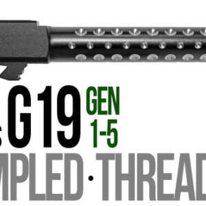 Fits Glock 19 9mm Match Thick Spiral Fluted Barrel 2 Tone - Glock Barrels - California Gun Shop