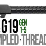 Fits Glock 17 9mm Match 5 Sided Flat Fluted Threaded Barrel in Radio Active - Glock Barrels - California Gun Shop
