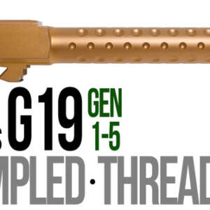 Fits Glock 17 New  9mm Match Grade Barrel in Copper - Glock Barrels - California Gun Shop