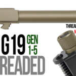 Fits Glock 17 9mm Match Chunky Spiral Fluted Threaded Barrel in Python - Glock Barrels - California Gun Shop