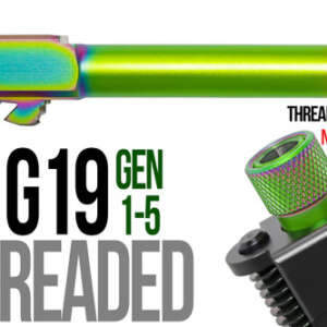 Fits Glock 17 GEN 5 Match Grade 9mm Barrel threaded - Glock Barrels - California Gun Shop