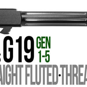 Fits Glock 19 9mm Match Straight Fluted Barrel 2 Tone - Glock Barrels - California Gun Shop