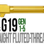 Fits Glock 17 9mm Match Thick Spiral Fluted Barrel Threaded in Python - Glock Barrels - California Gun Shop