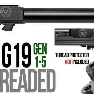 Navy Logo Combat Armory barrel Fits Glock 19 9mm Match Grade Barrel - Glock Barrels - California Gun Shop