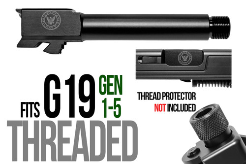 Navy Logo Combat Armory barrel Fits Glock 19 9mm Match Grade Barrel Navy Logo Combat Armory barrel Fits Glock 19 9mm Match Grade Barrel - Glock Barrels - California Gun Shop