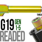 Fits Glock 17 9mm Match Straight Fluted Barrel Threaded in Black - Glock Barrels - California Gun Shop