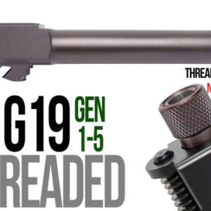 Fits Glock 17 9mm Match Grade Barrel Threaded in Chameleon - Glock Barrels - California Gun Shop