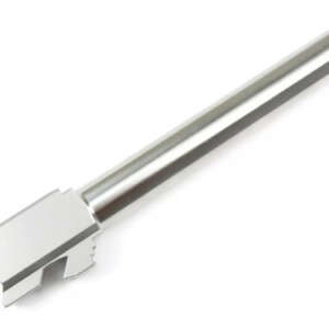 Fits Glock 19 9mm Match 5 Sided Flat Fluted Barrel in Naked Stainless Steel - Glock Barrels - California Gun Shop