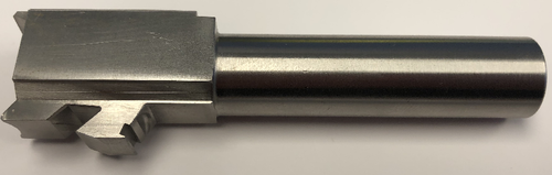 Fits Glock 19 9mm Match Straight Fluted Threaded Barrel Naked Stainless Fits Glock 19 9mm Match Straight Fluted Threaded Barrel Naked Stainless - Glock Barrels - California Gun Shop