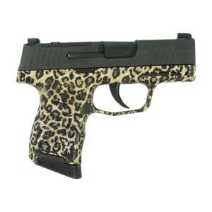Sig Sauer P365 Leopard Print Optic Ready Handgun 9mm Luger 10rd Magazines(2) 3.1″ Barrel X-RAY 3 Sights - Machine Gun - California Gun Shop