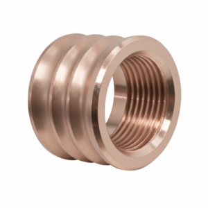 Thread Protector 1/2 x 28 (9mm & .357SIG Barrel) Knurled Straight Fluted in Rose Gold - Glock Parts - California Gun Shop