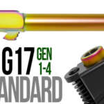 Fits Glock 17 9mm Match Thin Spiral Fluted Threaded Barrel  in Chameleon - Glock Barrels - California Gun Shop