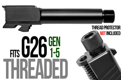 Fits Glock 19 9mm Barrel in Radio Active Fits Glock 19 9mm Barrel in Radio Active - Glock Barrels - California Gun Shop