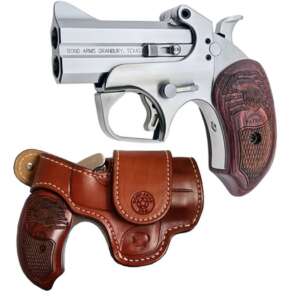 BOND ARMS Patriot .45 LC/.410 3″ Stainless Rosewood - Machine Gun - California Gun Shop