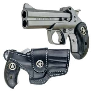 Bond Arms Ranger II Derringer .45 LC/.410 4.25-inch Stainless - Machine Gun - California Gun Shop