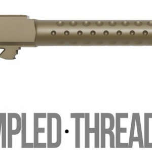 Fits Ruger RXM 9mm Match Chunky Spiral Fluted Barrel Threaded in Gold - Ruger Parts - California Gun Shop