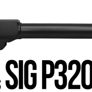 Fits Sig 9mm 3.9" P320 Compact/Carry Barrel in Plum - California Gun Shop