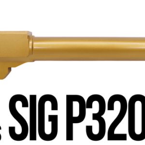 Fits SIG SAUER P320C 9MM Threaded 4.625'' In Black - California Gun Shop