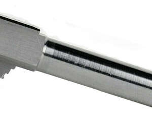 Fits Glock 17 9mm Match Thick Spiral Fluted Barrel Threaded in Flat Gray - Glock Barrels - California Gun Shop