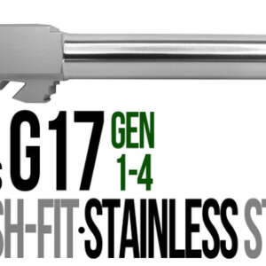 Fits Glock 26 9mm Flush Fit Barrel in Naked Stainless Steel - Glock Barrels - California Gun Shop