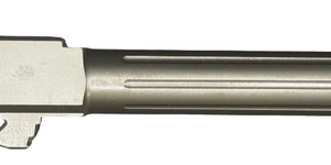 Fits Glock 17 9mm Match Thick Spiral Fluted Barrel in Flat Gray - California Gun Shop