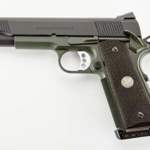Wilson Combat CQB .45 ACP 5″ 8+1 Black/OG Green - Machine Gun - California Gun Shop