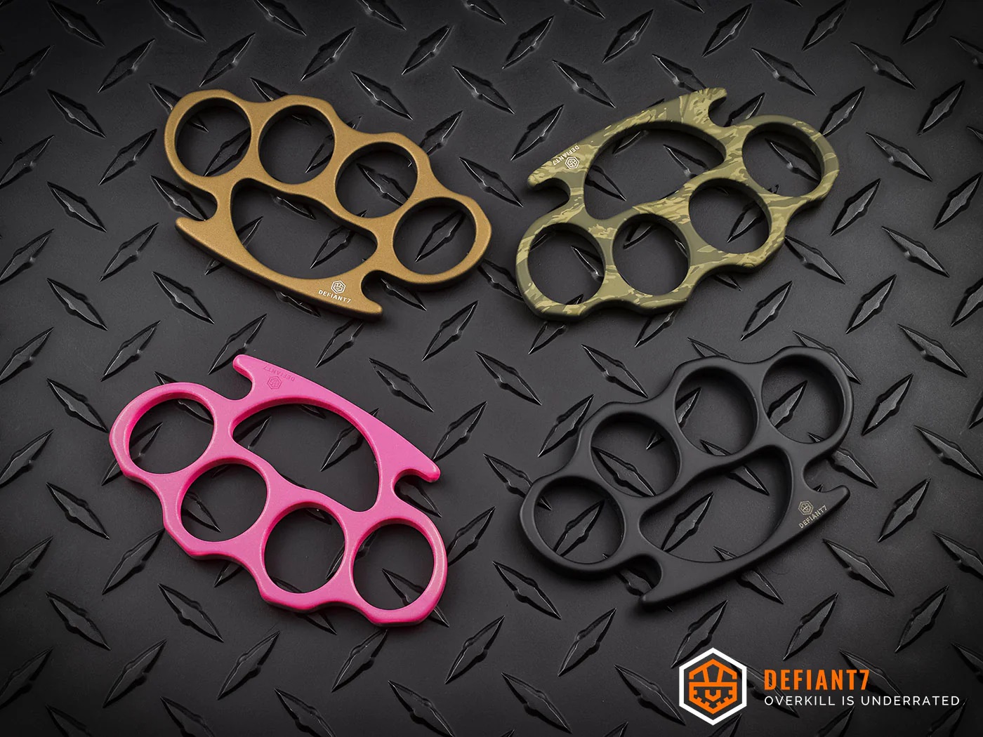 Defiant7’s New Colorful Titanium Tyrant Knuckles Unveiled Defiant7’s New Colorful Titanium Tyrant Knuckles Unveiled - Knives & Tools - California Gun Shop